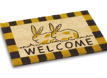 Inlaid Coir Mats